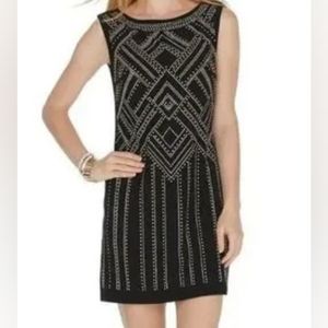 White House Black Market Little Black Dress with Studa
